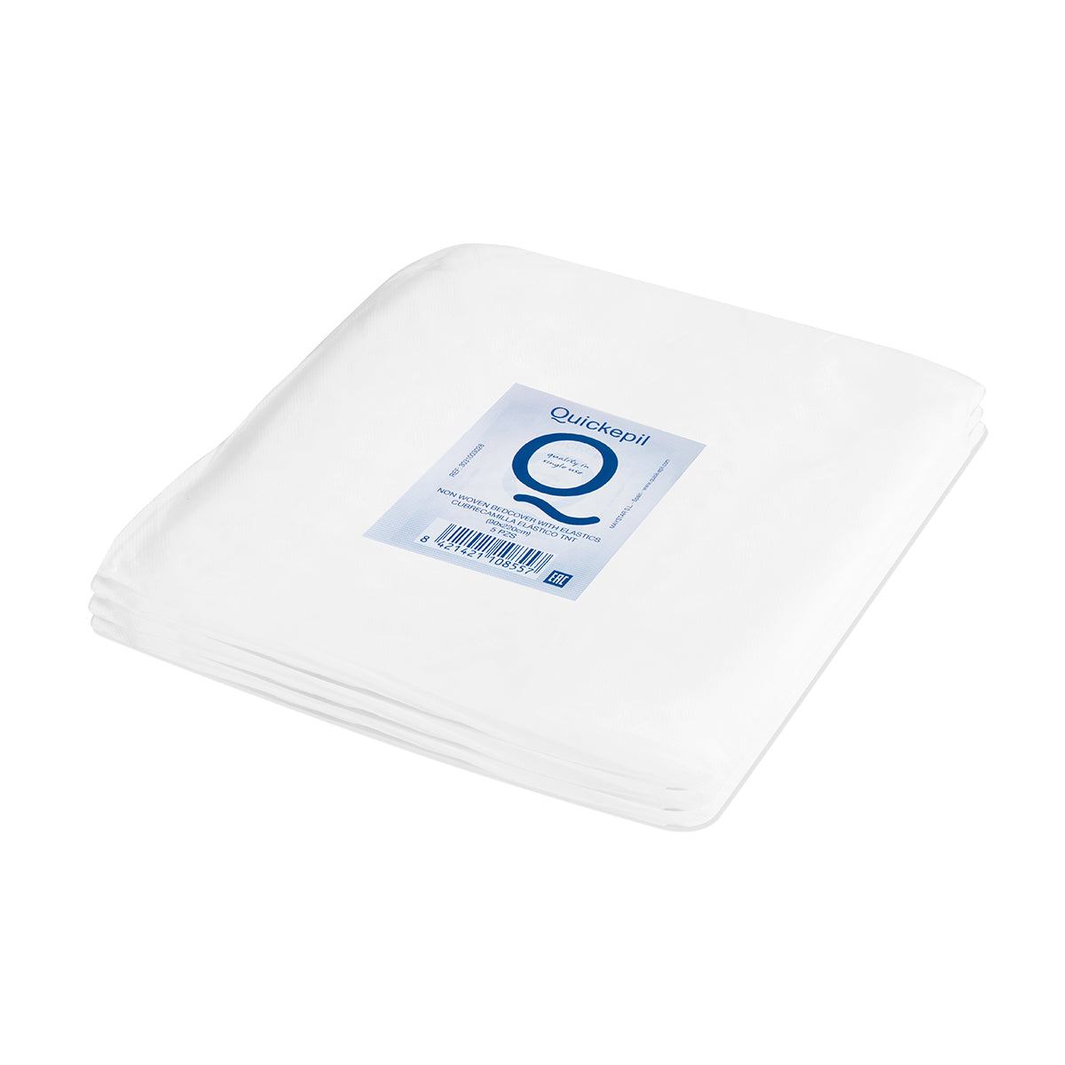 Disposable fitted sheet folded 5 pieces