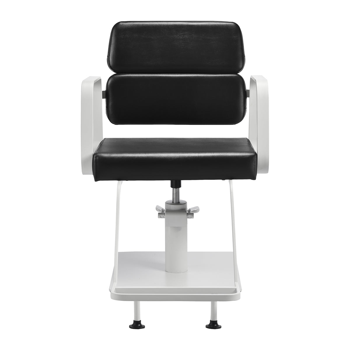 Gabbiano hairdressing chair Porto white black