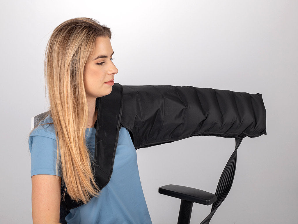 8-chamber double cuff for arms, shoulders and chest, universal