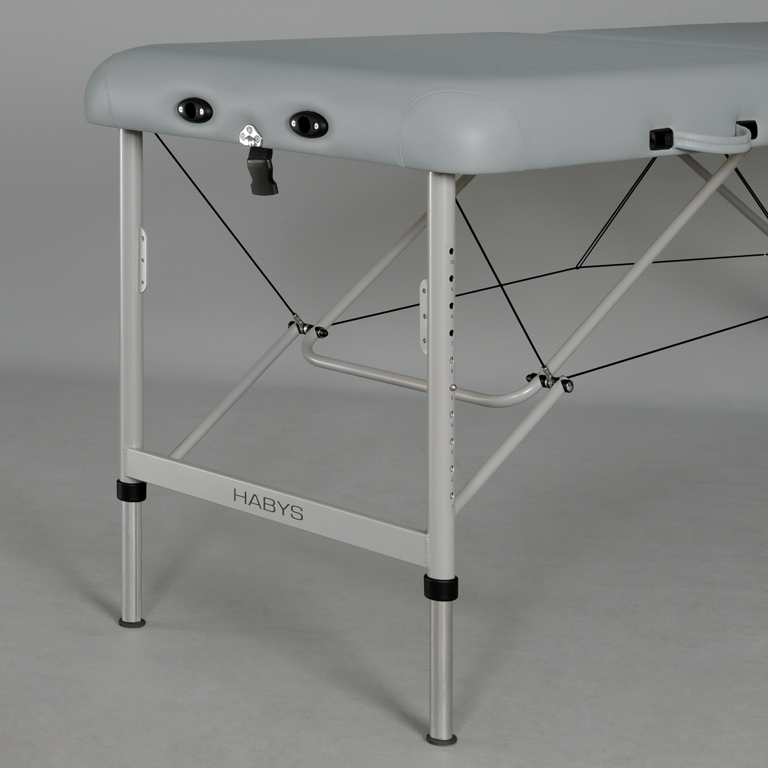Massage Table Aero Alu 60 Vinyl Flex K029 Grey