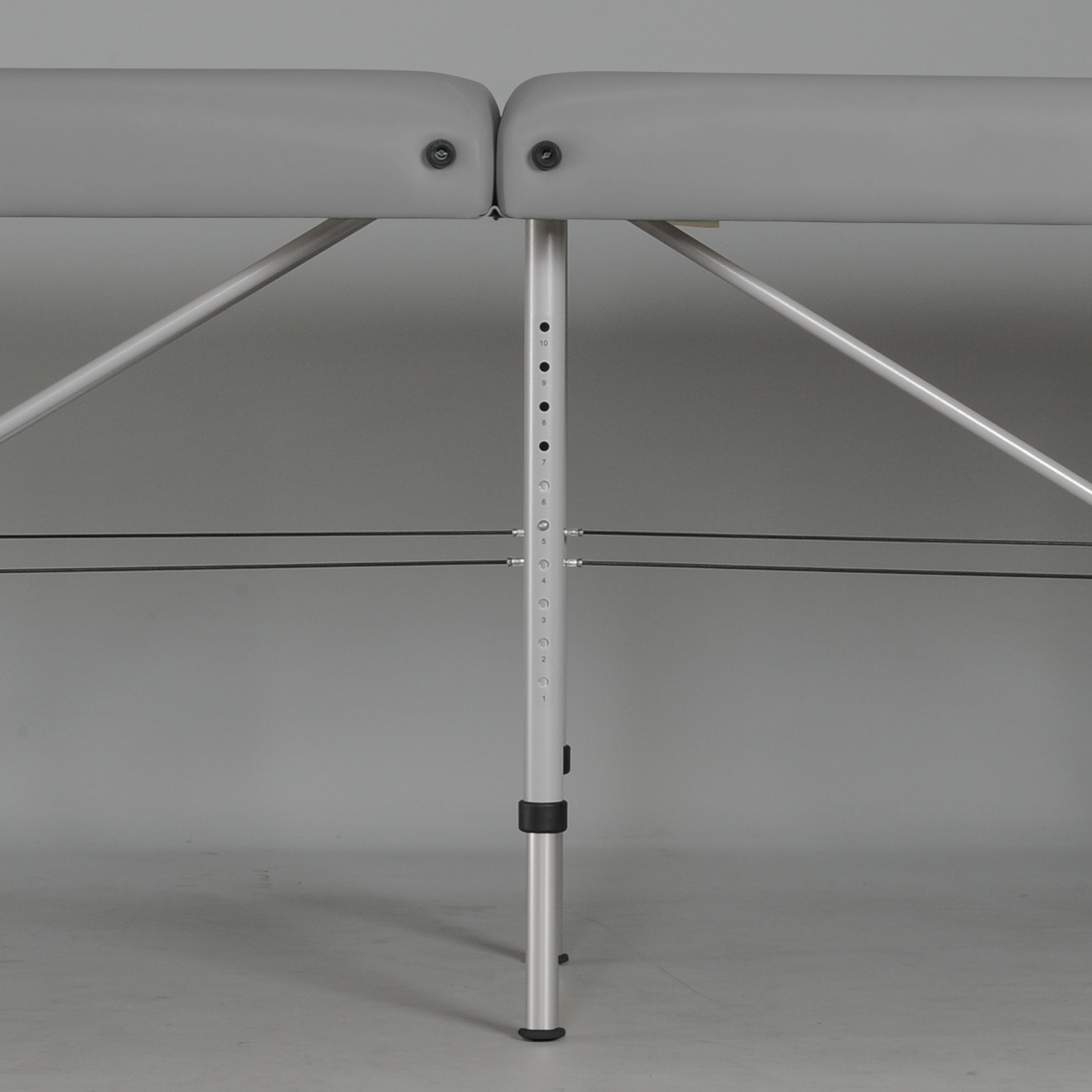 Massage Table Medmal Alu 70 Vinyl Flex K029 Grey