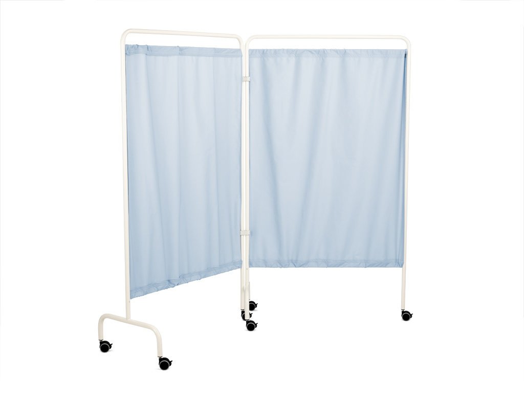 Standard White Modular Screen Curtain Blue