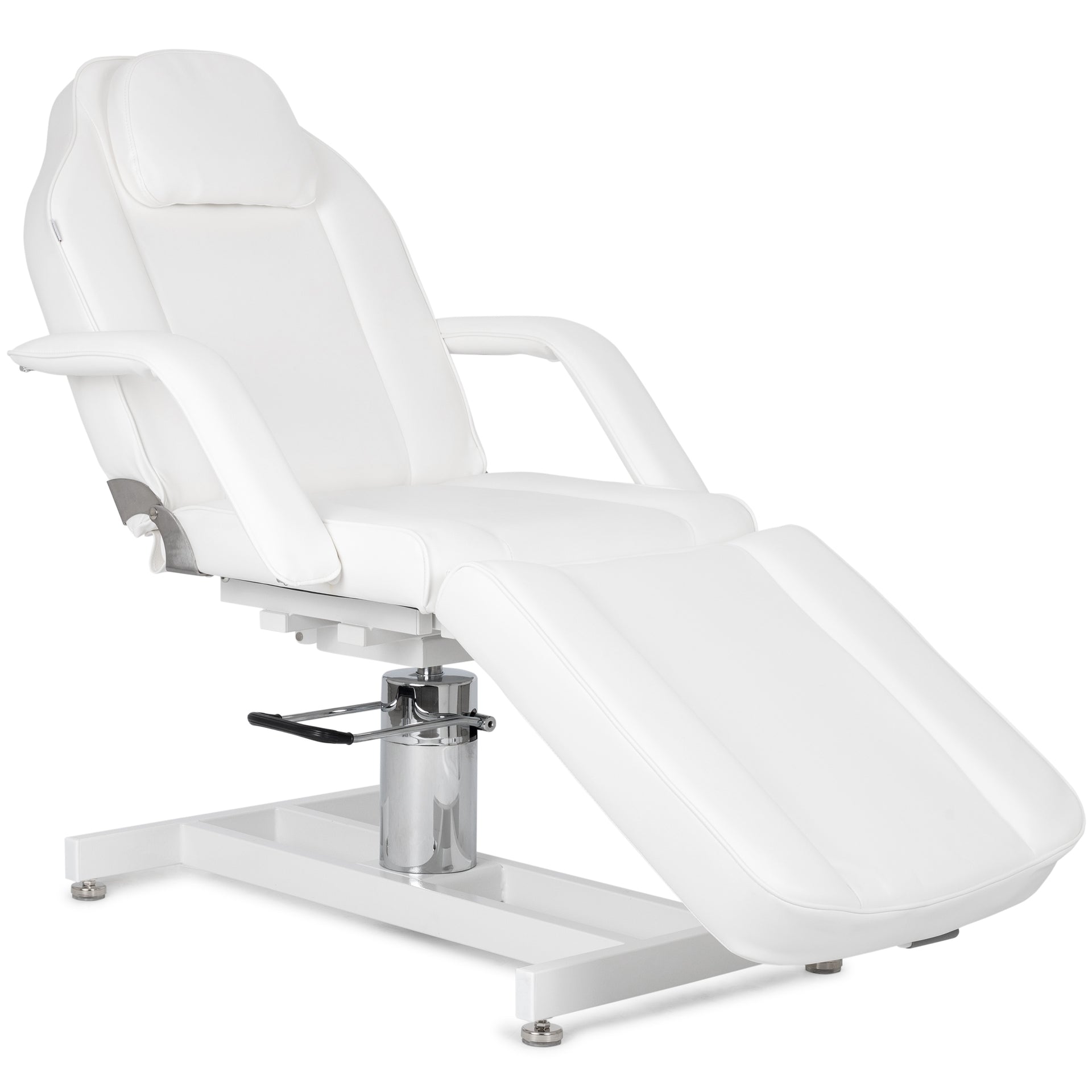 Theo Bianco beauty chair – pneumatic & hydraulic adjustment, white