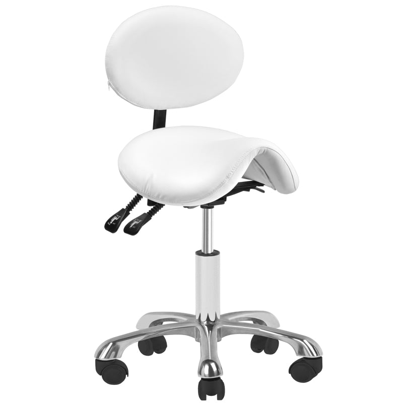 Cosmetic stool 1025 white giovanni