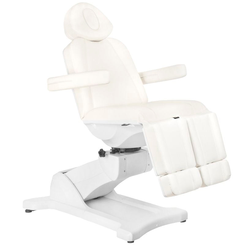 Electric cosmetic chair azzurro 869as pedi 5 motor rotary white