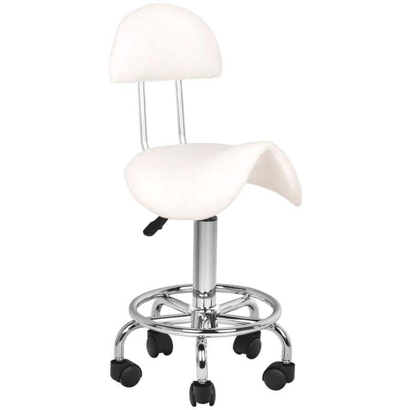 Cosmetic stool 6001 white