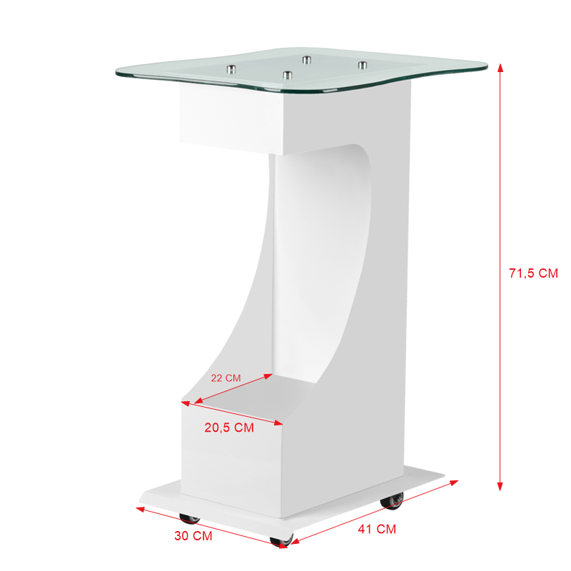 Cosmetic table for device 083