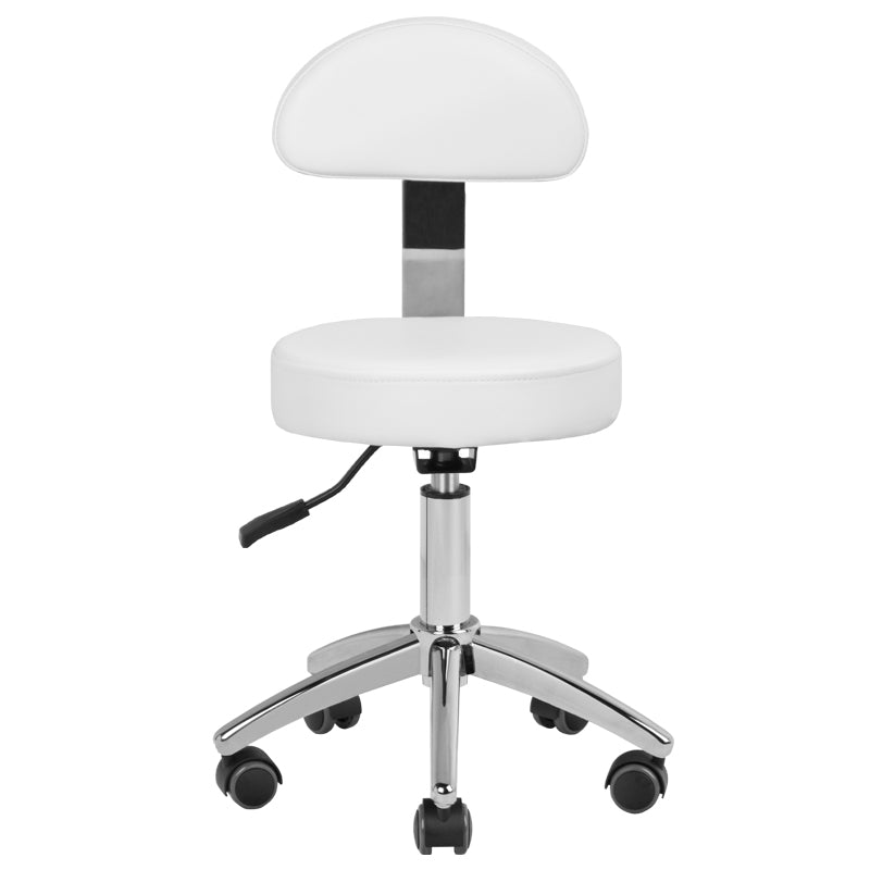 304p white cosmetic pedicure stool