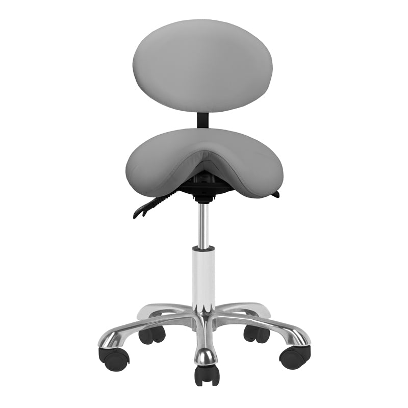 Cosmetic stool 1025 gray giovanni