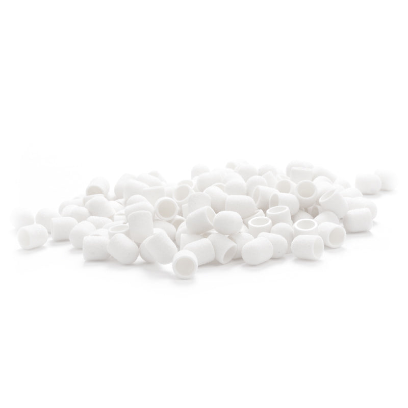 Exo Abrasive cap 10mm / 150 100 pcs.hard cap white