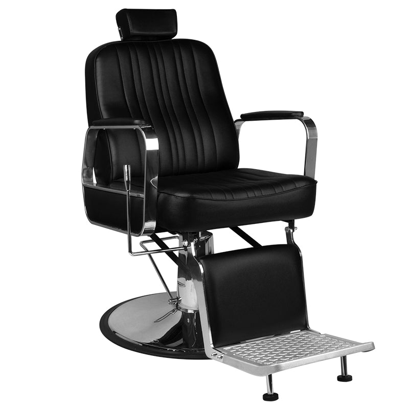 Gabbiano barber chair patrizio black