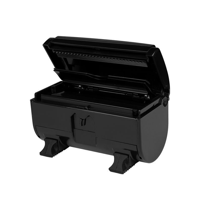 Black barber alu foil dispenser