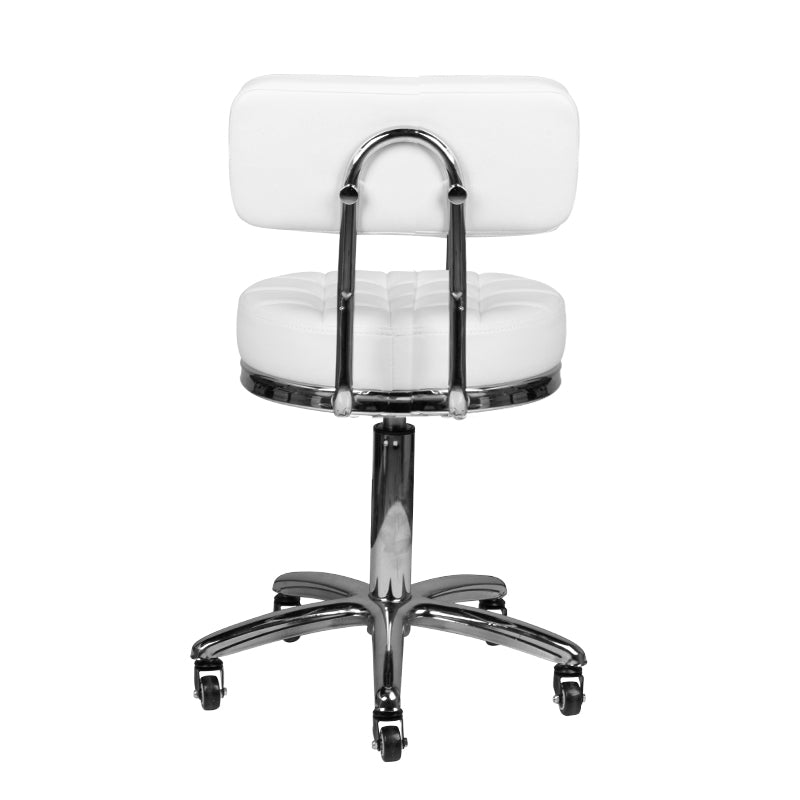 Cosmetic stool am-877 white