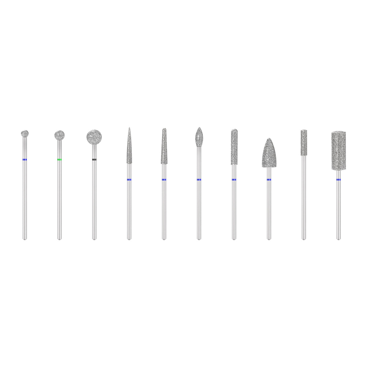 DIAMOND BITS SET 10 PCS.