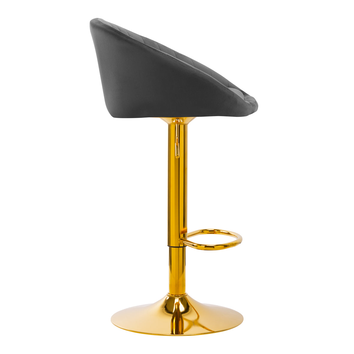 4Rico Bar Hocker QS-B16G velvet gray