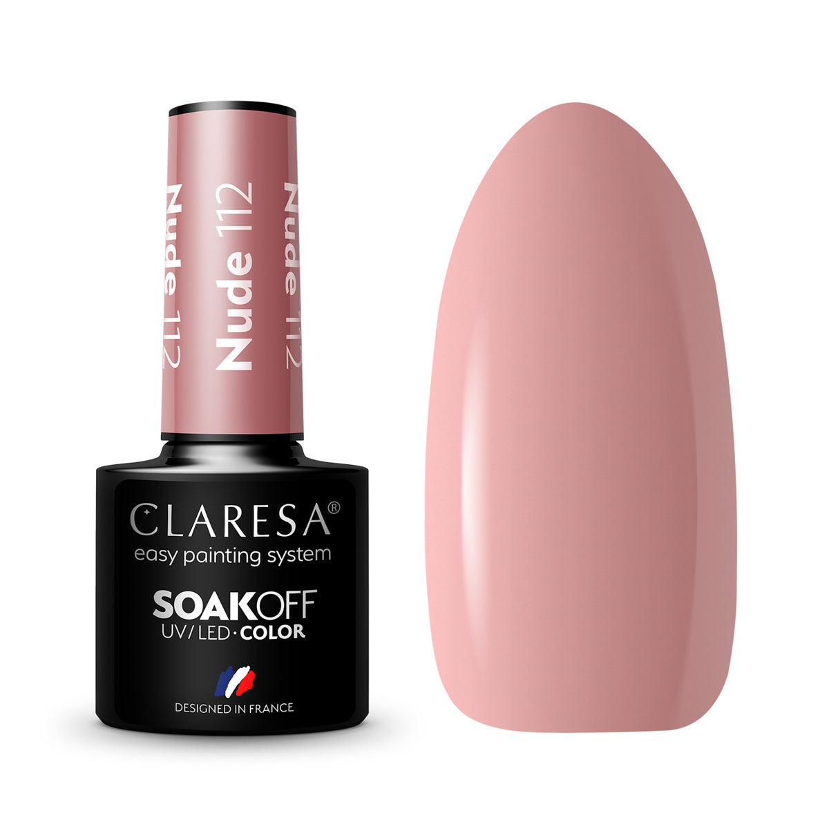 CLARESA Hybrid nail polish NUDE 112 -5g