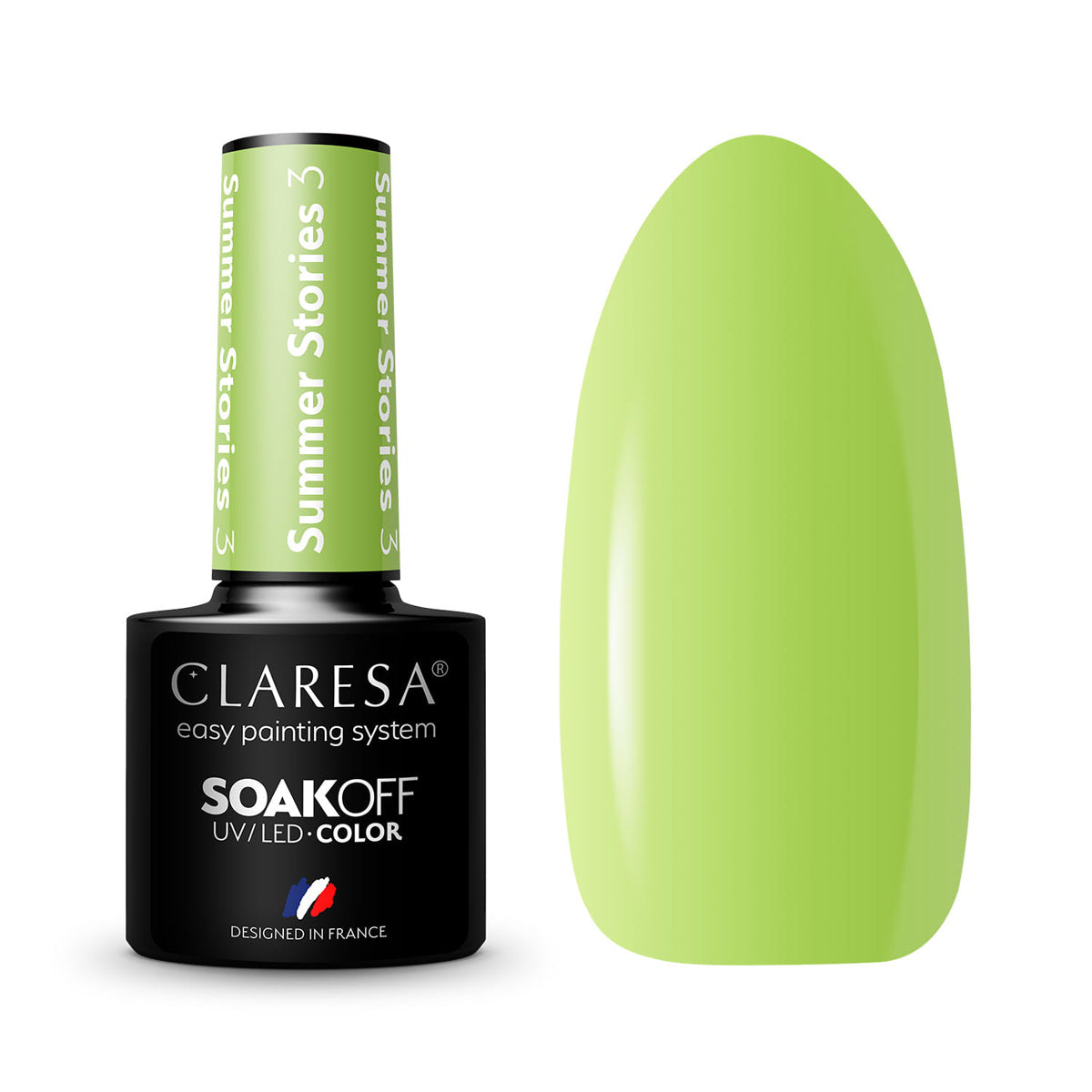 CLARESA hybrid varnish SUMMER STORIES 3 -5g