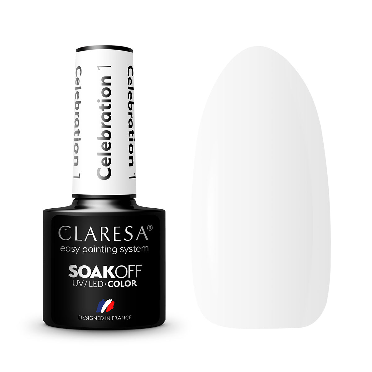 CLARESA Hybrid varnish CELEBRATION 1 -5g