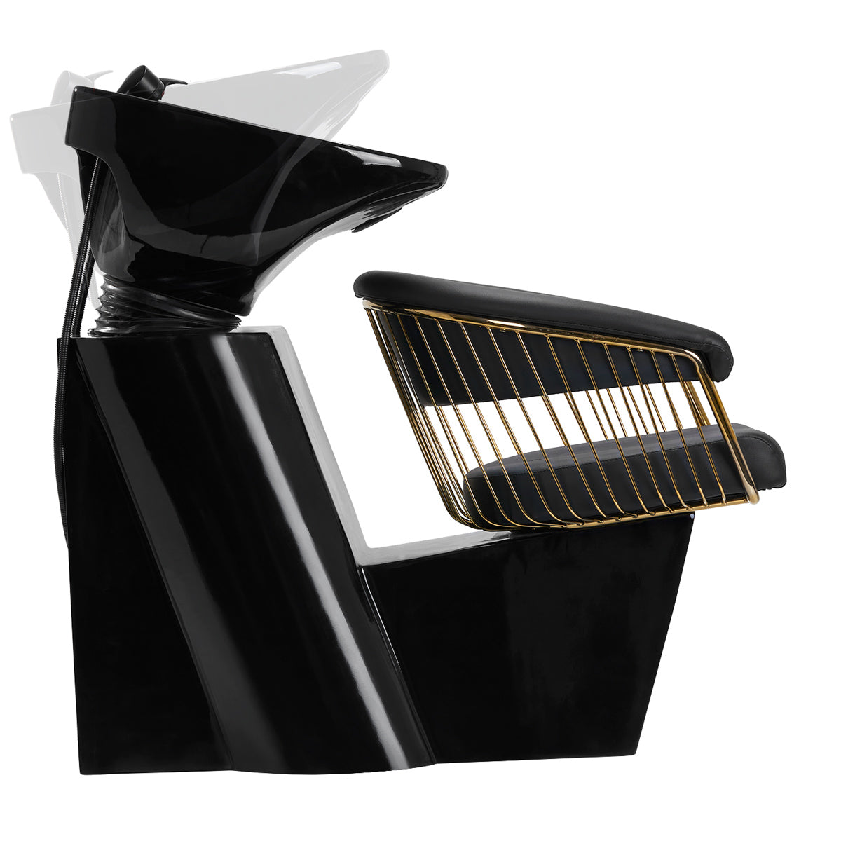 Gabbiano hairdressing wash unit Lille-M gold black