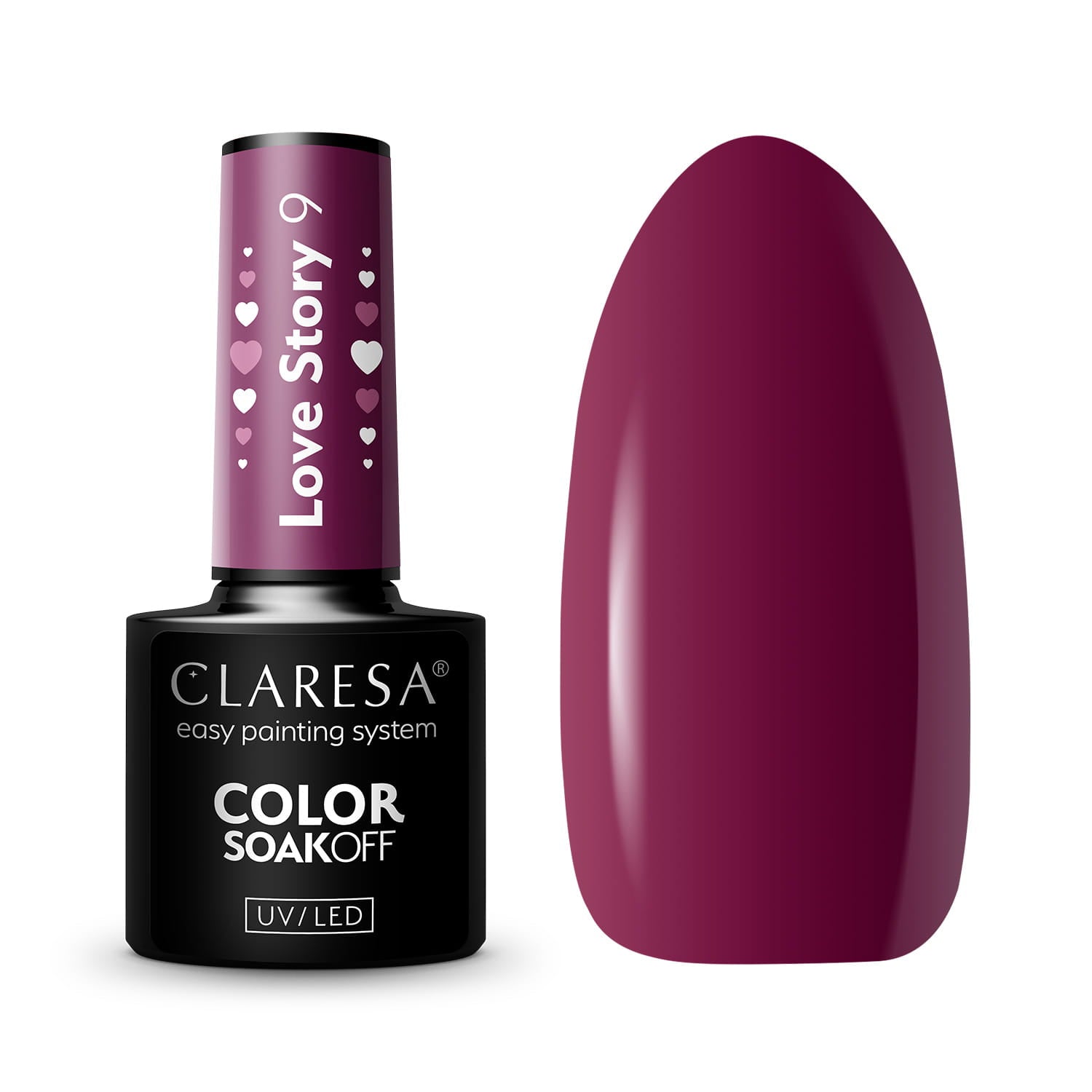 CLARESA LOVE STORY 9 - 5g Hybrid Polish