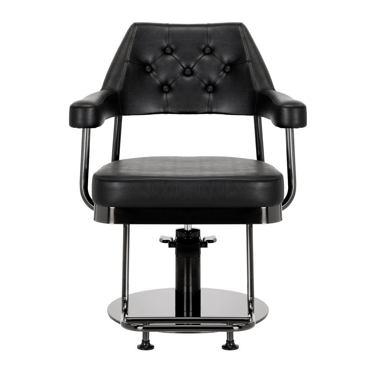 Gabbiano hairdressing chair Granda black