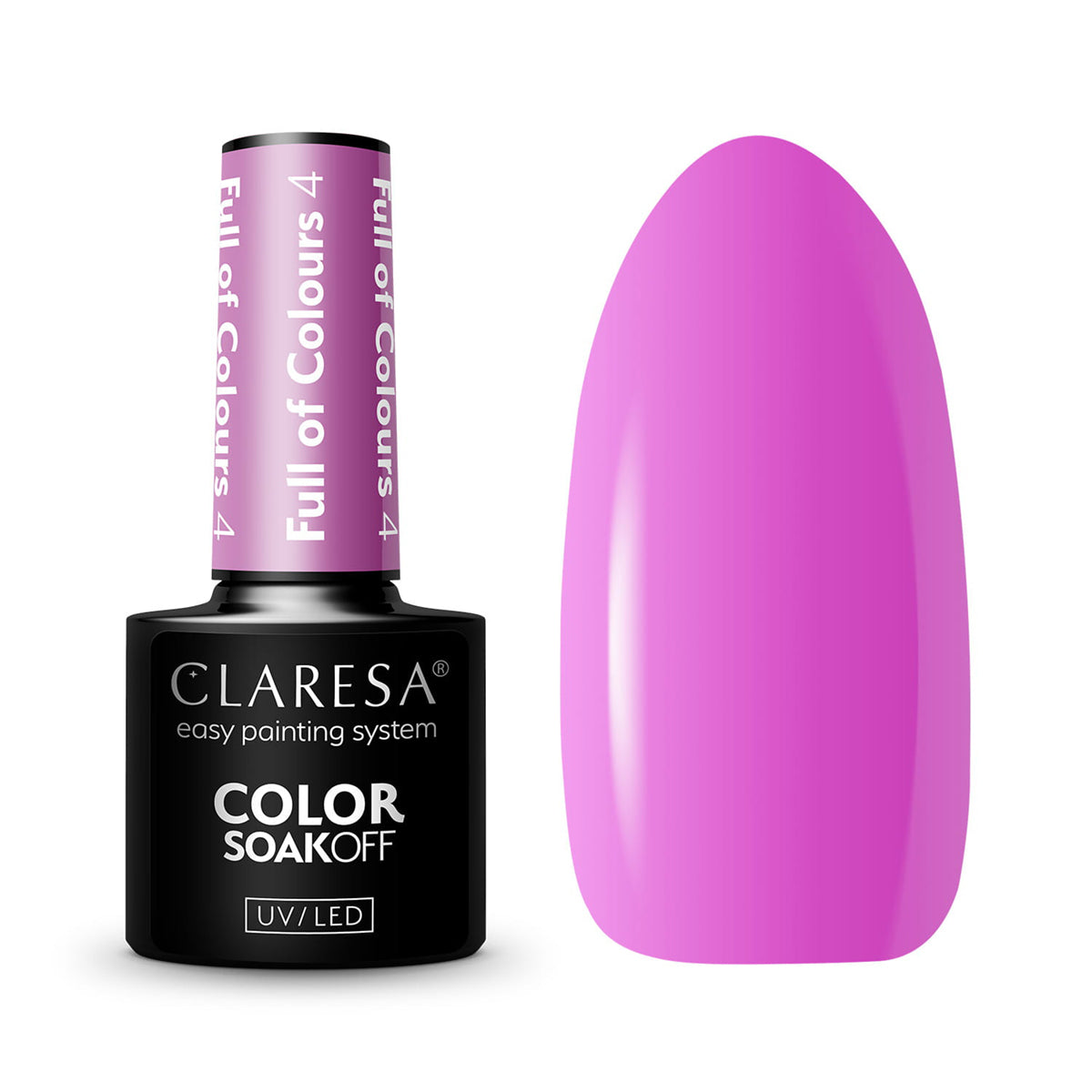 CLARESA Full of colours Hybrid Polish 4 -5g