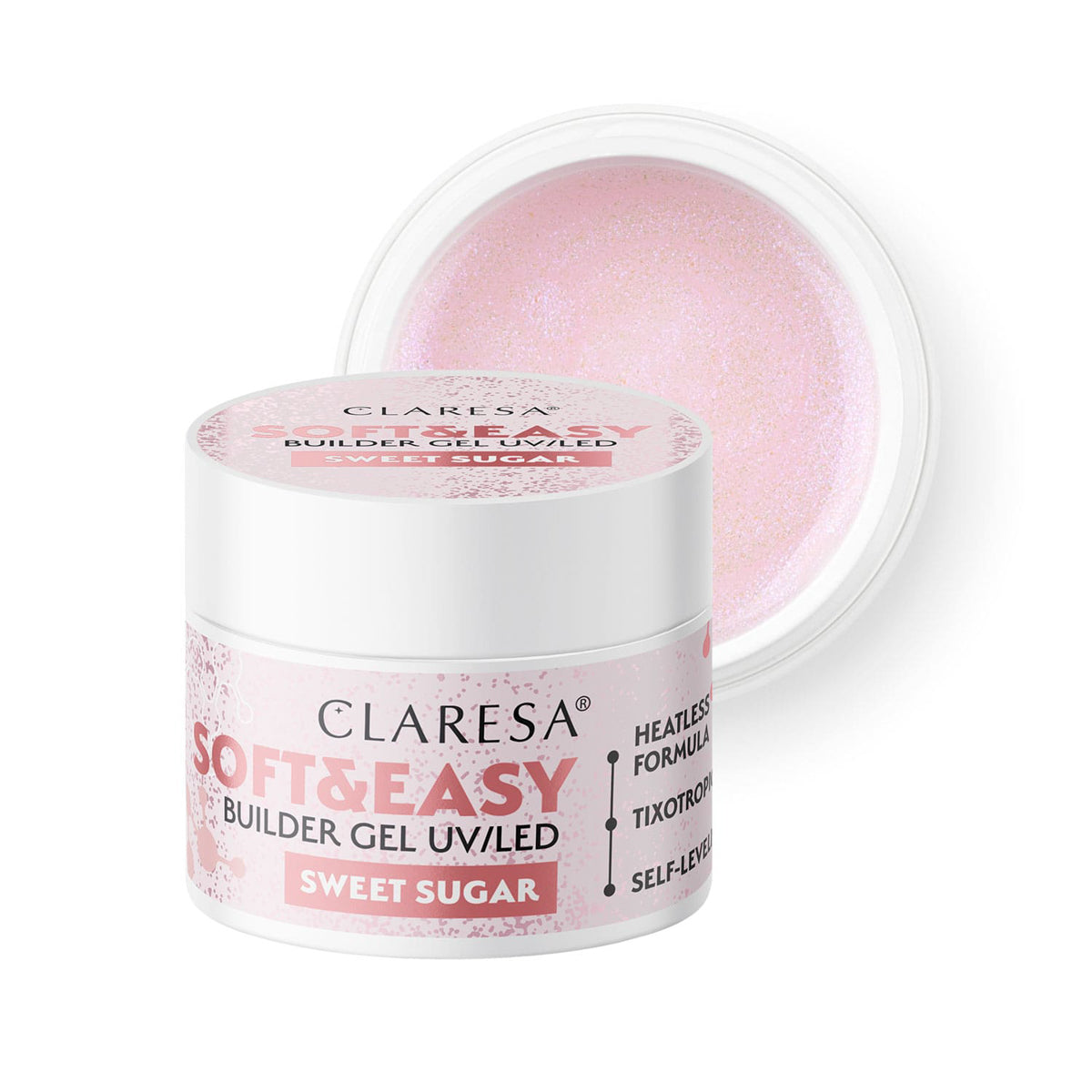 Claresa Soft&Easy builder gel sweet sugar 12g